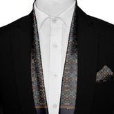 BARZIN MEN SCARF AND POCKET SQUARE SET – PREMIUM COLLECTION